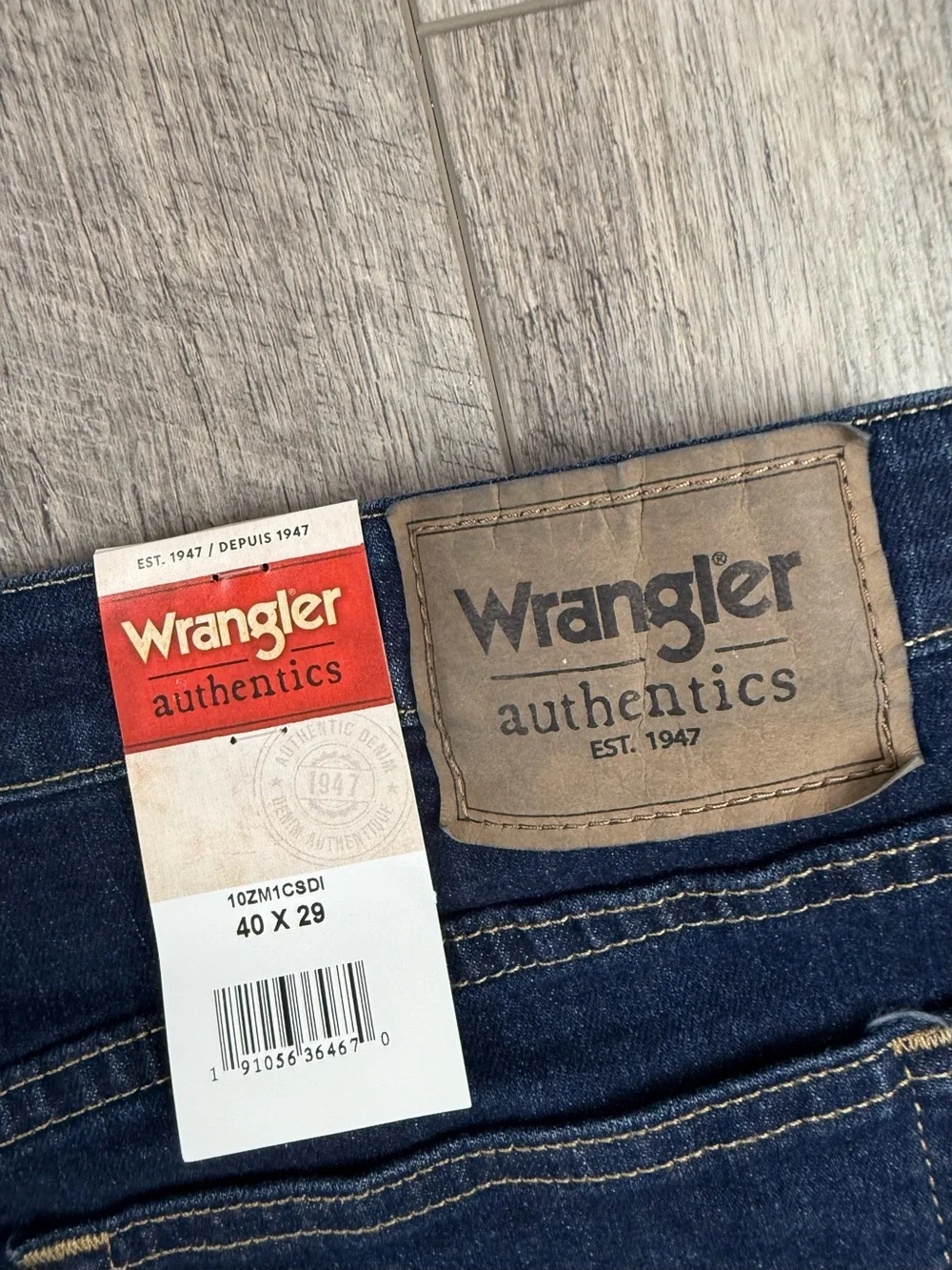 Wrangler Mens Dark Wash Jeans